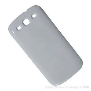 Wireless Charger for Samsung Galaxy S3 with 5V DC, 0.5A Output, Sized 136 x 68 x 7mm